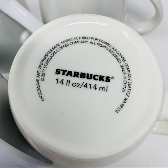 Starbucks Siren Logo Coffee Tea Mug Assortment, Set of 4 - Picture 6 of 7